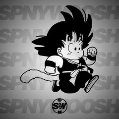 Young Goku Decal